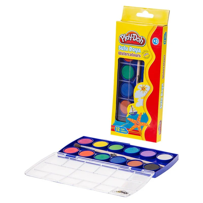 PLAY-DOH SU002 SULUBOYA 12 RENK KÜÇÜK *96